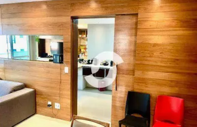 Apartamento com 3 dormitórios à venda, 124 m² por r$ 1.500.000,00 - jardim icaraí - niterói/rj