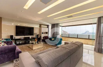 Cobertura com 5 dormitórios à venda, 550 m² por r$ 11.000.000,00 - icaraí - niterói/rj