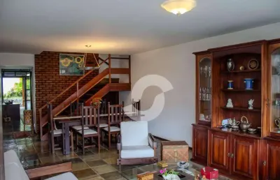 Mansão charmosa com 4 dormitórios + cômodo reversível à venda, mais de 300 m² por r$ 1.950.000 - são francisco - niterói/rj