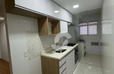 Apartamento com 2 dormitórios à venda, 46 m² por r$ 240.000 - neves - são gonçalo/rj
