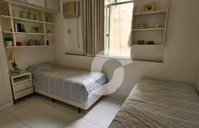 Ótimo apartamento com 1 dormitório à venda, 40 m² por r$ 280.000 - icaraí - niterói/rj