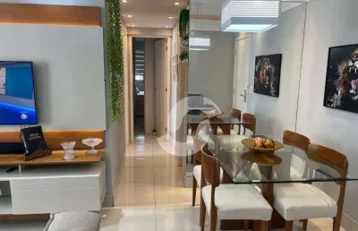 Apartamento com 2 dormitórios à venda, 65 m² por r$ 460.000,00 - barreto - niterói/rj