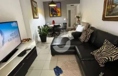Apartamento com 3 dormitórios à venda, 64 m² por r$ 450.000,00 - fátima - niterói/rj