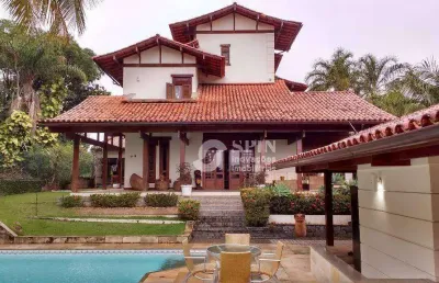 Linda casa, 4 dormitórios à venda, 550 m² por r$ 3.000.000 - camboinhas - niterói/rj