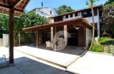 Casa com 4 dormitórios à venda, 558 m² por r$ 990.000,00 - pendotiba - niterói/rj