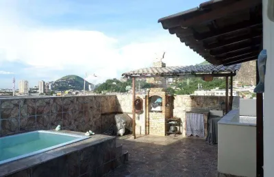 Cobertura à venda, 152 m² por r$ 760.000,00 - centro - niterói/rj