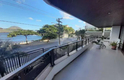 Excelente apartamento com 5 dormitórios à venda, 574 m² por r$ 2.900.000 - boa viagem - niterói/rj
