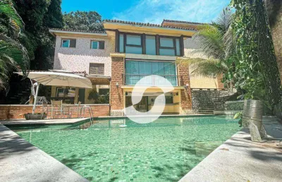 Casa com 4 dormitórios à venda, 540 m² por r$ 4.000.000,00 - são francisco - niterói/rj