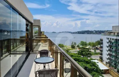 Cobertura com 4 dormitórios à venda, 249 m² por r$ 2.650.000,00 - charitas - niterói/rj