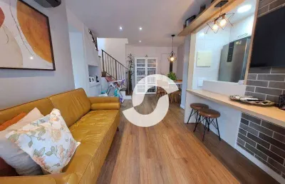 Cobertura com 3 dormitórios à venda, 140 m² por r$ 1.165.000,00 - gragoatá - niterói/rj