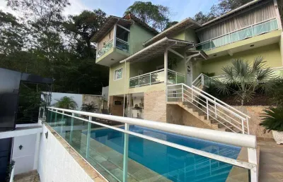 Casa com 3 dormitórios à venda, 230 m² por r$ 880.000,00 - serra grande - niterói/rj