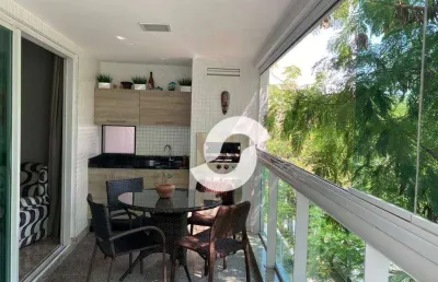 Apartamento com 3 dormitórios à venda, 108 m² por r$ 1.250.000,00 - são francisco - niterói/rj
