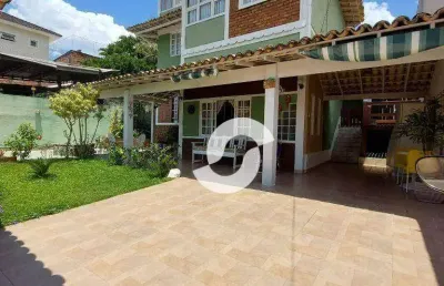 Linda casa com 3 quartos à venda, 201 m² por r$ 780.000 - piratininga - niterói/rj