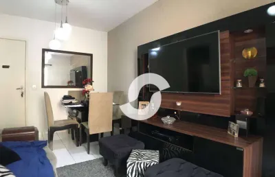 Apartamento com 2 dormitórios à venda, 56 m² por r$ 220.000,00 - boaçu - são gonçalo/rj