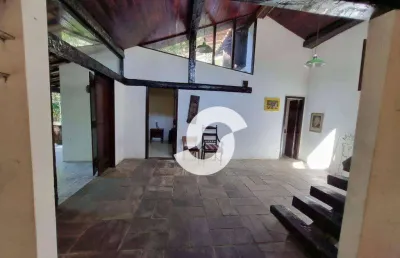 Casa com 5 dormitórios à venda, 230 m² por r$ 850.000,00 - pendotiba - niterói/rj