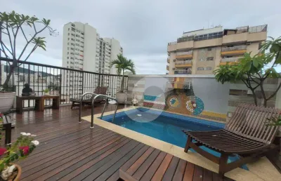Cobertura com 5 dormitórios à venda, 298 m² por r$ 3.300.000,00 - icaraí - niterói/rj