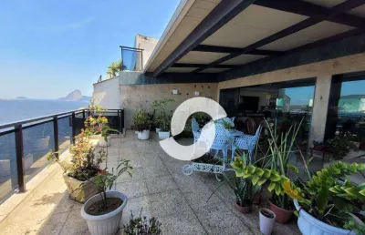 Cobertura com 6 dormitórios à venda, 550 m² por r$ 6.500.000,00 - icaraí - niterói/rj