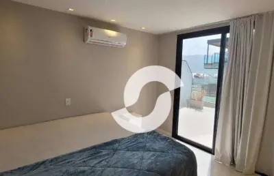 Cobertura com 4 dormitórios à venda, 288 m² por r$ 3.700.000,00 - piratininga - niterói/rj