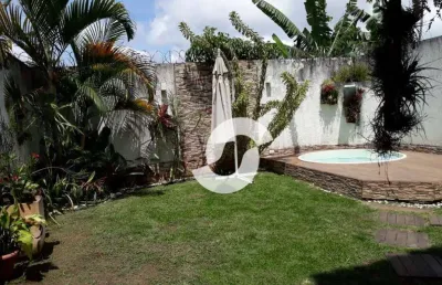 Casa com 3 dormitórios à venda, 118 m² por r$ 380.000,00 - sape - niterói/rj
