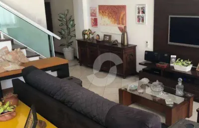 Cobertura com 4 dormitórios à venda, 220 m² por r$ 1.400.000,00 - icaraí - niterói/rj