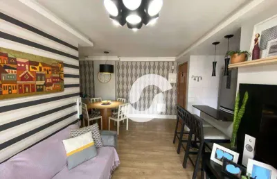Apartamento à venda, 70 m² por r$ 550.000,00 - badu - niterói/rj