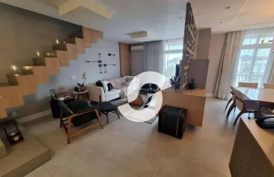 Cobertura à venda, 230 m² por r$ 3.000.000,00 - icaraí - niterói/rj