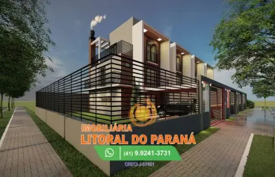 Sobrado alto padrão vista para mar 115m² -balneário ipacaraí - matinhos - pr