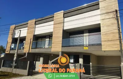 Sobrado 3 quartos próximo ao mar em praia bela (financie)