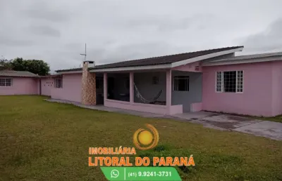 Casa padrão 7 quartos sendo 1 suíte - terreno 15,30 x 33,90 - balneária ipanema - pontal do paraná