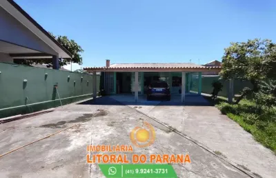 Casa  com  amplo terreno 360m²- gaivotas - matinhos