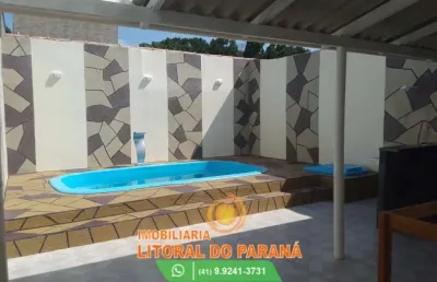 Casa 03 quartos - balneário praia de leste -pontal do paraná!!!