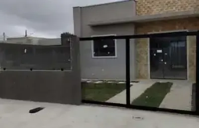 Casa geminada construção moderna, 2 quartos em bal.saint etiene-matinhos