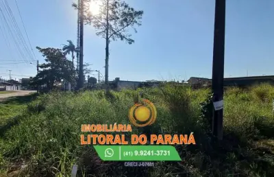 Terreno de esquina 13,30 x 27,50 - balneário santa terezinha - pontal do paraná