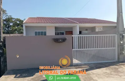Casa geminada 2 quartos (sendo 1 suíte) em santa terezinha (financie).