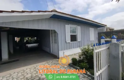 Casa à venda no bairro praia de leste - pontal do paraná/pr