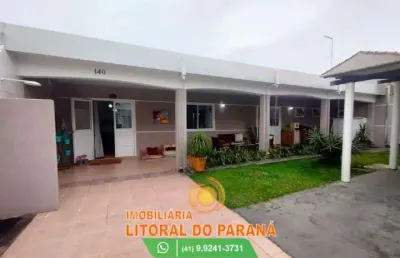 Casa  4 quartos (sendo 1 suite) - com piscina - próximo ao mar -  bal. guarapari.
