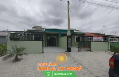 Casa nova 3 dormitórios - santa terezinha - pontal do paraná