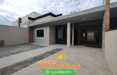 Casa à venda no bairro santa terezinha - pontal do paraná/pr