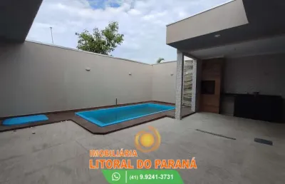 Casa à venda no bairro santa terezinha - pontal do paraná/pr