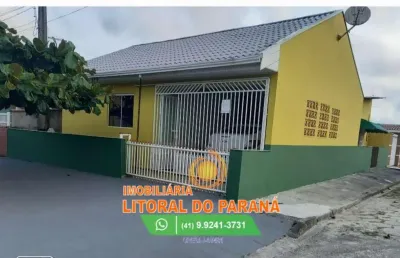 Casa padrão 3 dormitórios à venda no baln. marissol - pontal do paraná