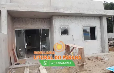 Casa alto padrão 2 dormitórios,1 suite e piscina à venda em baln.shangrila pontal do paraná