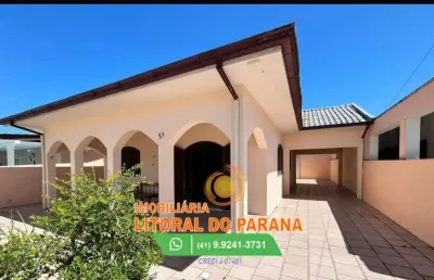 Casa à venda no bairro ipanema - pontal do paraná/pr