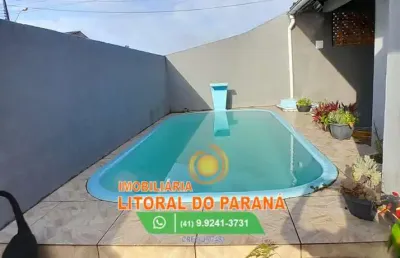 Casa esquina -  3 dormitórios com piscina ipanema 300 metros do mar