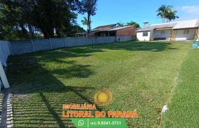 Terreno 384 m² - com casa em alvenaria - balneario beltrami - pontal do paraná!