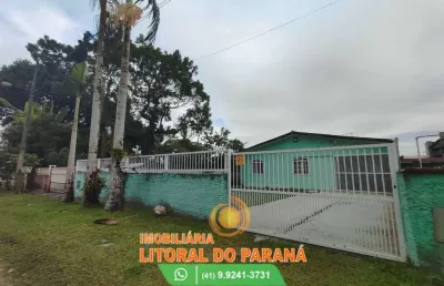 Casa de alvenaria 2 dormitórios - shangri-lá - pontal do paraná!!!
