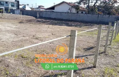 Lotes de terrenos à venda - balneário ipê - pontal do paraná/pr