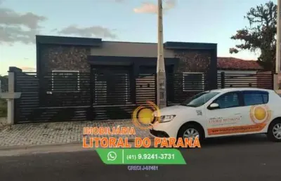 Casa 03 dormitórios - balneário primavera - pontal do paraná!!!