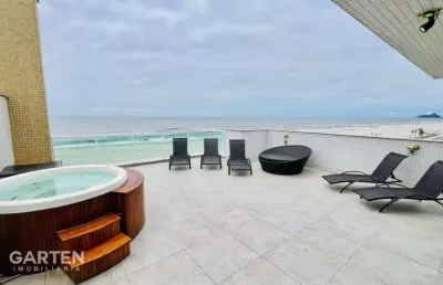 Cobertura com 4 dormitórios à venda, 210 m² por r$ 2.450.000,00 - praia grande - matinhos/pr