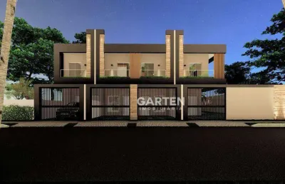 Sobrado com 2 dormitórios à venda, 80 m² por r$ 480.000,00 - centro - matinhos/pr