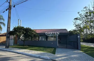 Casa com 4 dormitórios à venda, 187 m² por r$ 649.000,00 - bom retiro - matinhos/pr